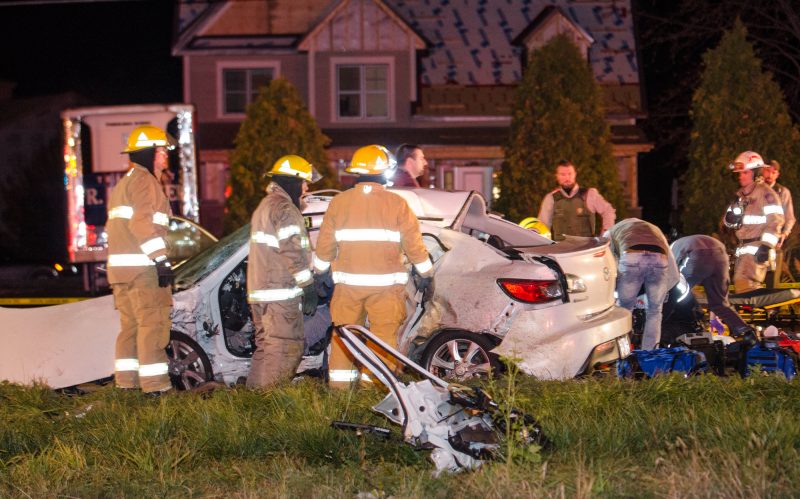 Violente collision sur la 116.