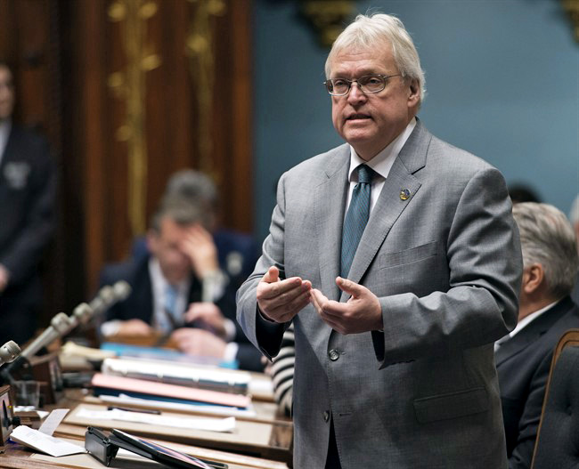 Le ministre de la Santé, Gaétan Barrette