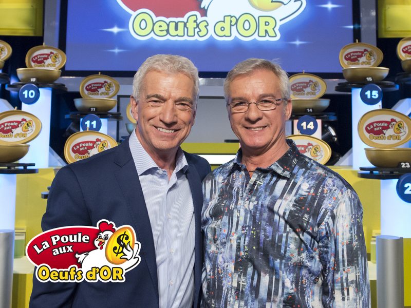 Guy Mongrain et André St-Martin, gagnant de 162 000 $
