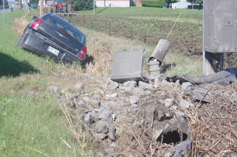 Accident à Saint-Denis-sur-Richelieu