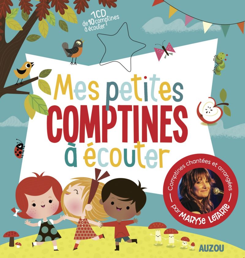 Mes petites comptines à écouter, à paraître le 12 octobre, fait appel à Nathalie Taylor aux illustrations.