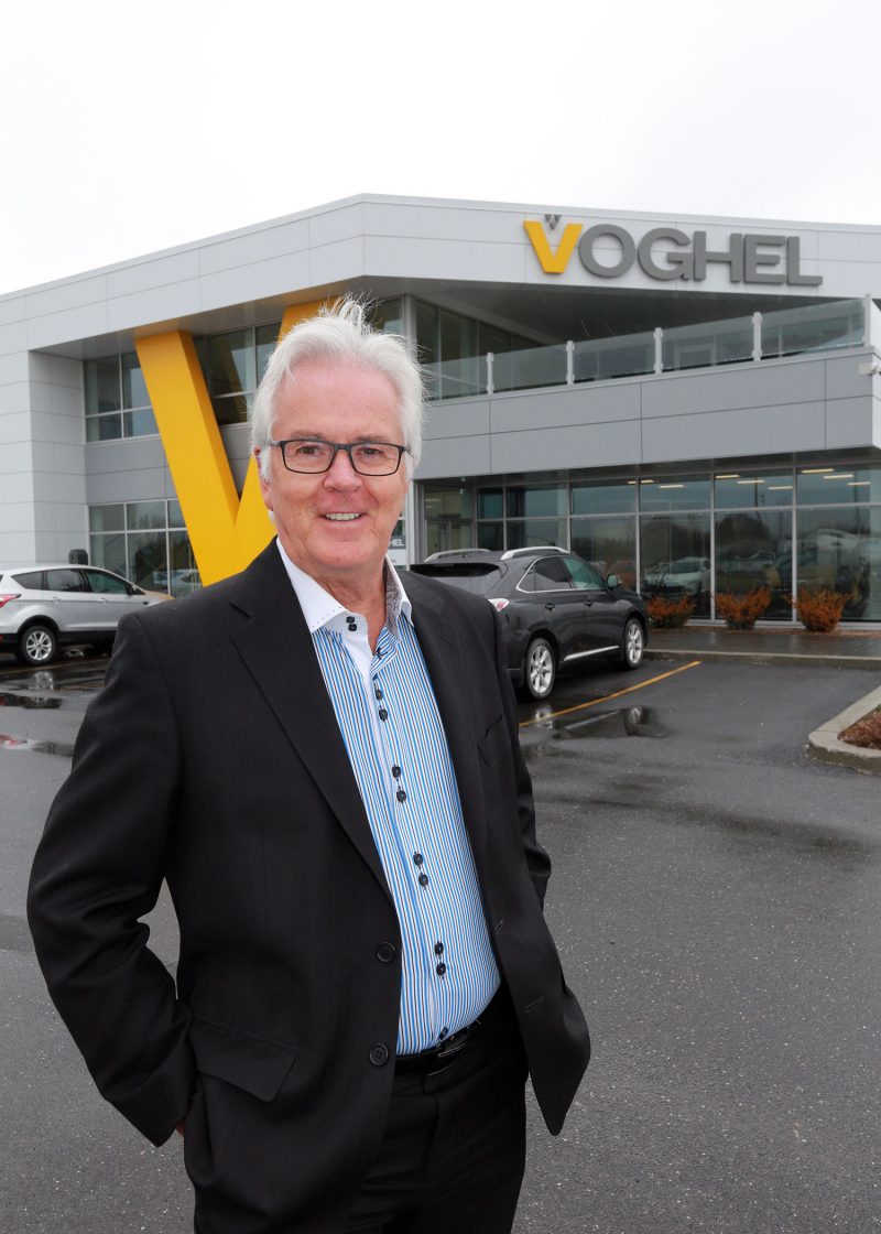 Pour Jean-Yves Voghel, président de Voghel, la journée permet de sensibiliser les gens à la cause environnementale et de parler de la Maison Victor-Gadbois.
Photo: Robert Gosselin