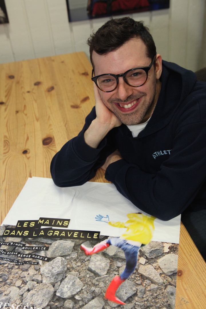 Simon Boulerice a fait beaucoup avec L’Arrière Scène ces dernières années, incluant l’écriture de la pièce Les mains dans la gravelle, dans laquelle il était aussi le seul acteur. De nouveaux projets forcent M. Boulerice à quitter la codirection de la compagnie.
Photo: Archives