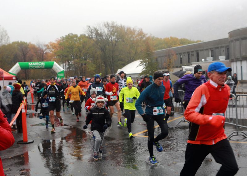 Il s’agissait de la cinquième édition de la course au pied de la Montagne.
Photo: Robert Gosselin