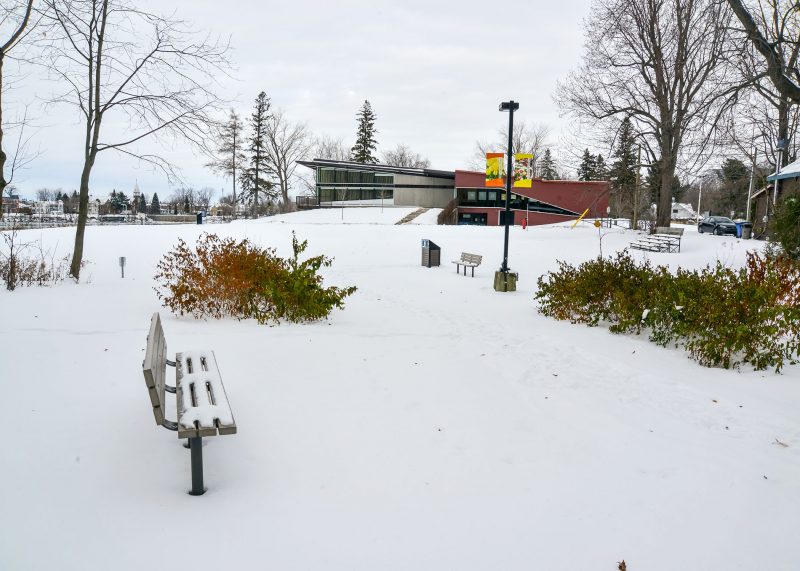 Le parc de la Pointe-Valaine.
Photo: François Larivière