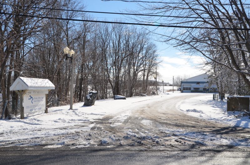 La ferme où s'est déroulé le malheureux événement.
Photo : Vincent Guilbault | L’Œil Régional ©