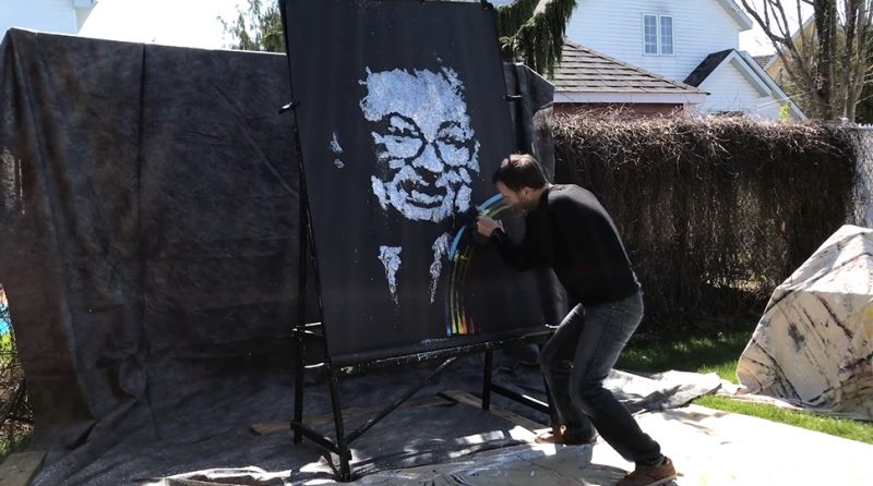 Des dizaines de milliers de personnes ont déjà vu l’hommage qu’Alexandre Huard a rendu à Horacio Arruda. Photo capture d’écran
