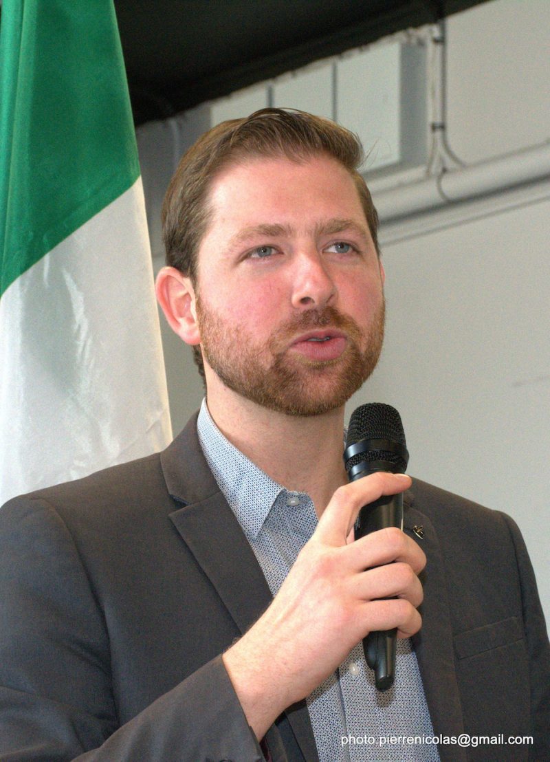 Xavier Barsalou-Duval, député de Pierre-Boucher–Les Patriotes–Verchères.
Photo gracieuseté